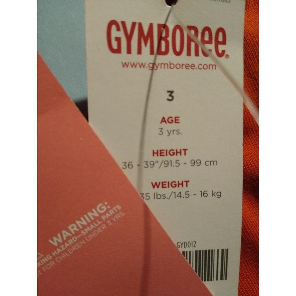 Gymboree BEACH SHACK Girls Keyhole Top Shirt Orange Size 3 Vintage New - Picture 6 of 6